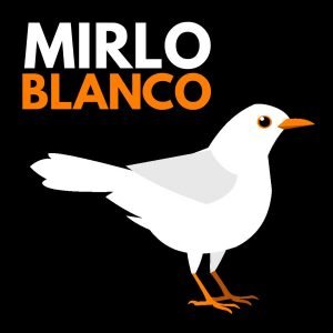 Nuestros podcast - Logo Mirlo Blanco 900x900